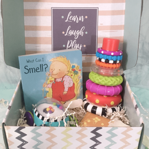 12 Month Baby Gift of Books and Toys